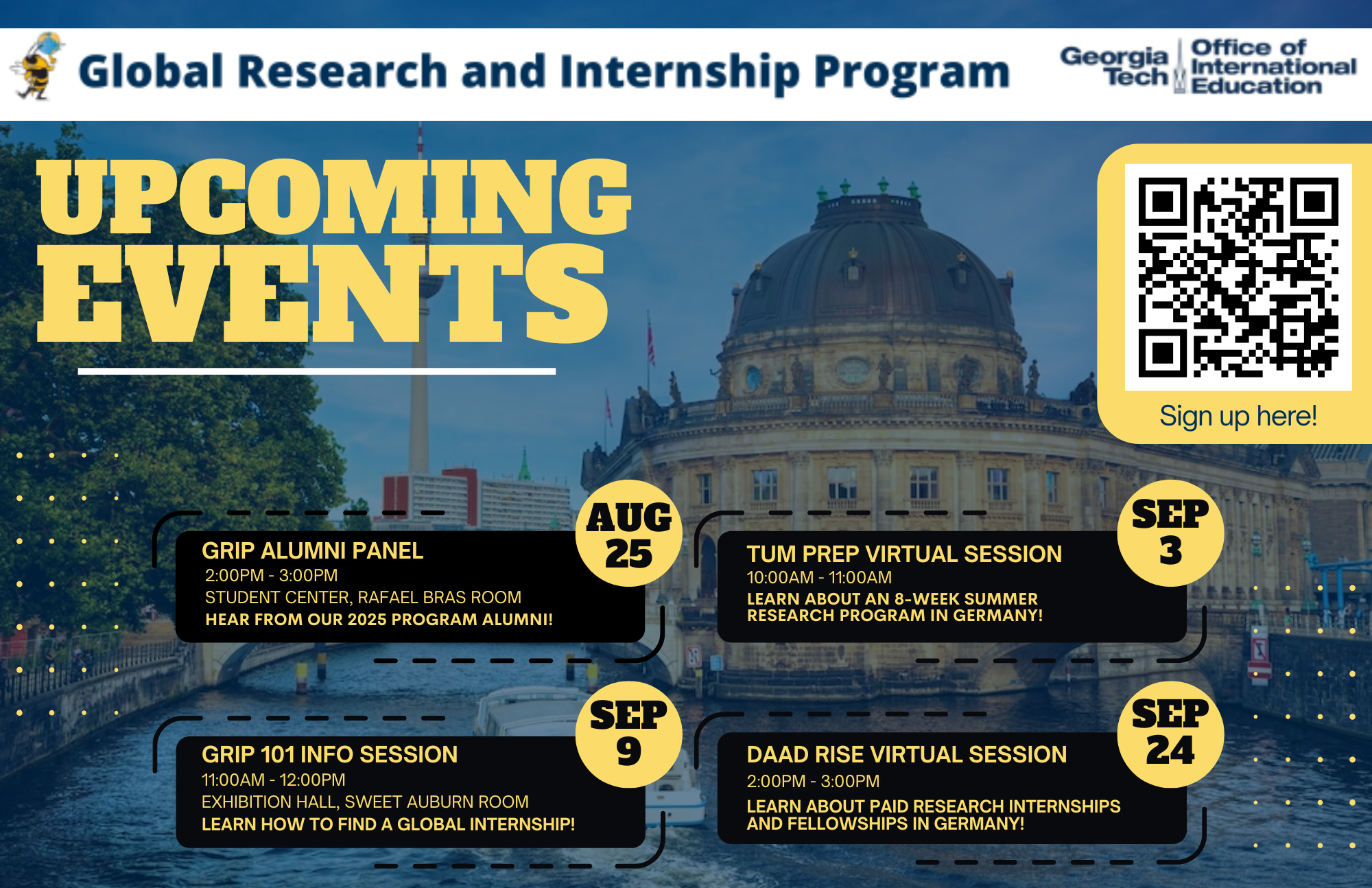 GRIP Engagement Series: Upcoming Events